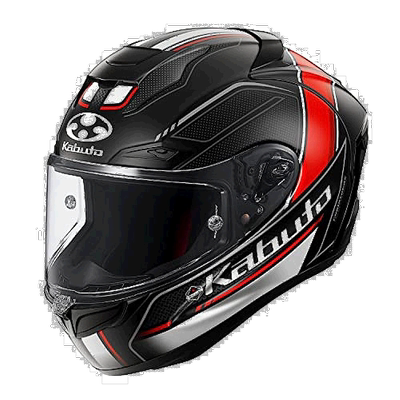 【日本直邮】Ogk Kabuto 全盔 F17 FORTE  稳定舒适 黑红色 L头盔