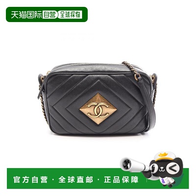 日本直邮中古二奢Chanel香奈儿女包B级9新chain shoulder链条肩带