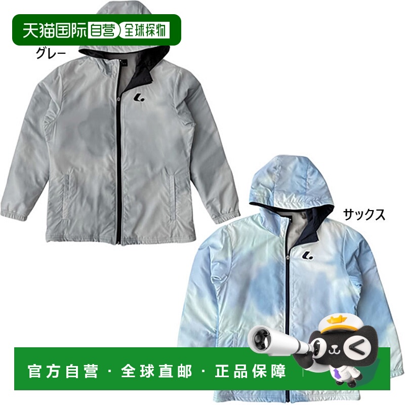 日本直邮Lucent 女士保暖外套网球/羽毛球服长袖灰色LUCENT XLW64