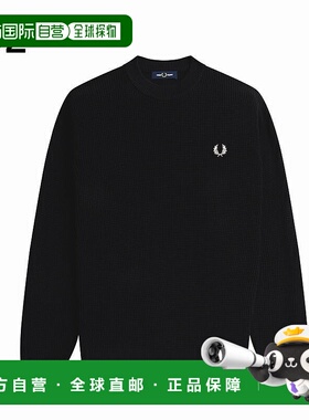 日本直邮Fred Perry 华夫格针织套头衫 K6507有 102（黑色）560（