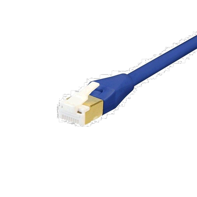 【日本直邮】Buffalo巴法络LAN线CAT7防断针连接器直线普通型蓝色