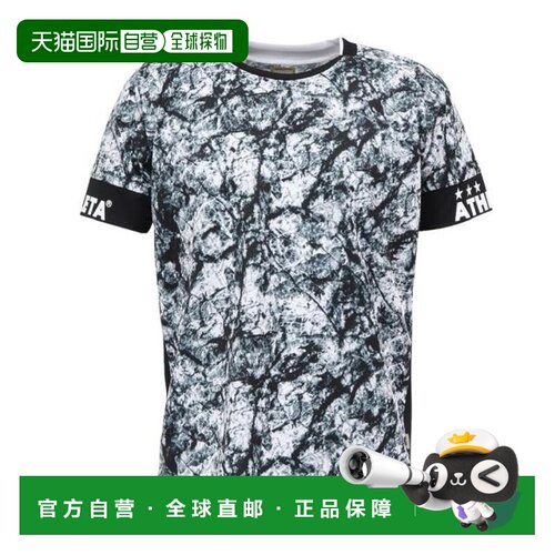 日本直邮GAP ATHLETA足球室内足球服干爽羽毛印花T恤2423白色男式