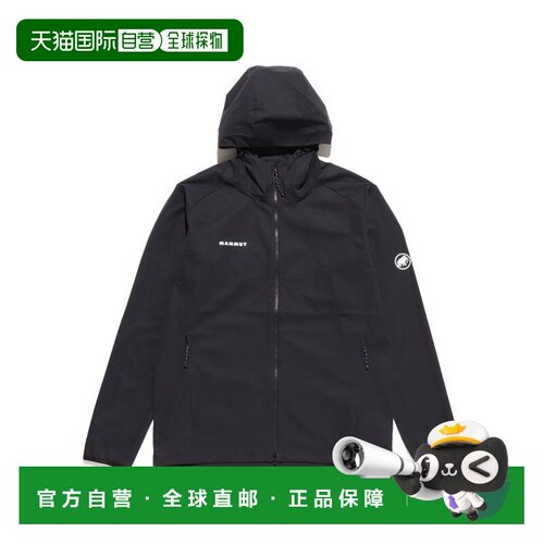 日本直邮 MAMMUT GRANITE SO 连帽夹克 徒步外套 男士黑色 1011-0
