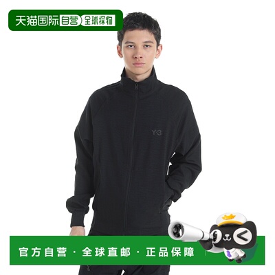 1h可退 日本直邮Y-3 男士运动休闲连帽夹克 软糯触感 黑色 JW4623
