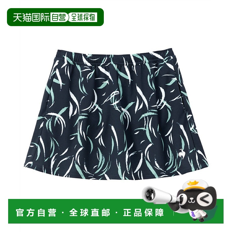 日本直邮 le coq sportif 女士图形游戏网球短裙 LN4FSK31L 网球