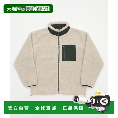 日本直邮WEGO 男女同款 加绒宽松半拉链外套 WE25WN11M0007