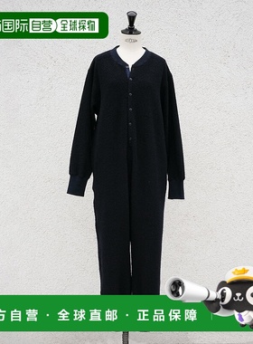 1h可退 日本直邮THE BASIC 女士宽松针织连体裤 半拉链设计 69170