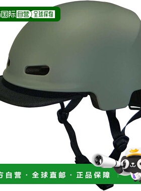 【日本直邮】鹿牌 自行车头盔  L码 头围54-60cm  哑光橄榄色Cabe