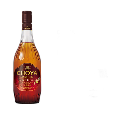 日本直邮CHOYA蝶矢俏雅三年熟成本格梅酒ISC金奖梅子酒果香700ml