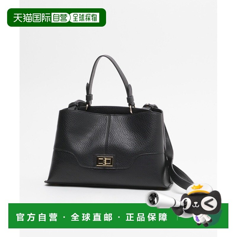 日本直邮GLOBAL WORK 女士 2WAY金属单手柄包 仿皮质感 620978