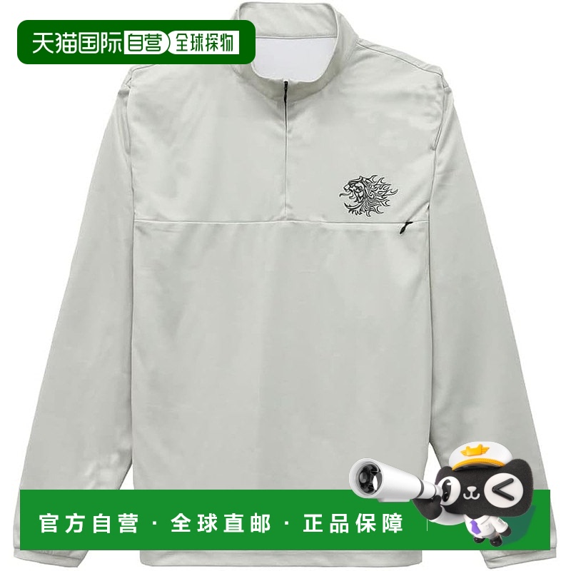 【日本直邮】SUNLINE Fishing Gear Lion Zip 衬衫(长袖)男款浅