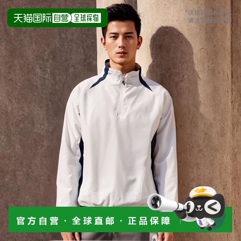 日本直邮ZETT ZETT 外套长袖半拉链毛衣 BOV335-1129