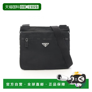 日本直邮中古Prada普拉达女包A级95新Shoulder bag肩包尼龙斜挎包