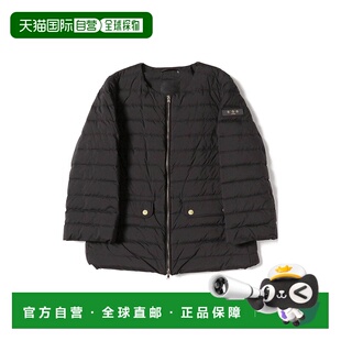 日本直邮beams 纯色无领l拉链长袖羽绒服 女款高端流行 休闲时尚