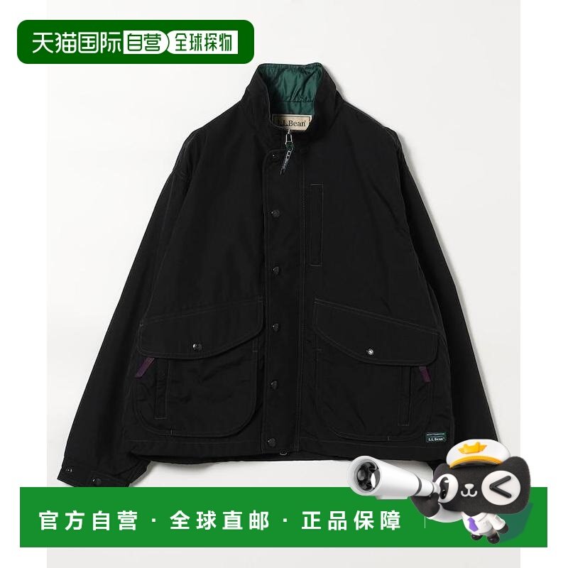 1h可退 日本直邮L.L.Bean 男女同款 短款宽松尼龙夹克 防泼水多口,男装,夹克,淘宝优惠券,粉丝福利购,淘宝优惠卷
