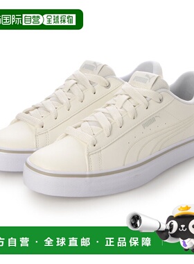 日本直邮PUMA 女款 V-Court Bulk 运动鞋 EB 389908（米色）彪马