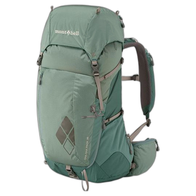 1h可退 日本直邮montbell 女士户外背包双肩包30L旅行徒步1133300