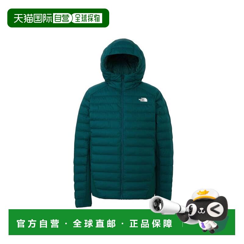 日本直邮THE NORTH FACE 北面男士红色跑步连帽卫衣