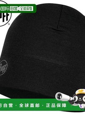 日本直邮BUFF 美利奴羊毛中厚款针织帽纯黑色采用  美利奴羊毛制3