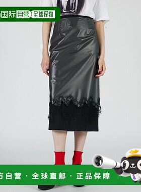 1h可退 日本直邮PRANK PROJECT 女士PVC多层中长裙 31252515601