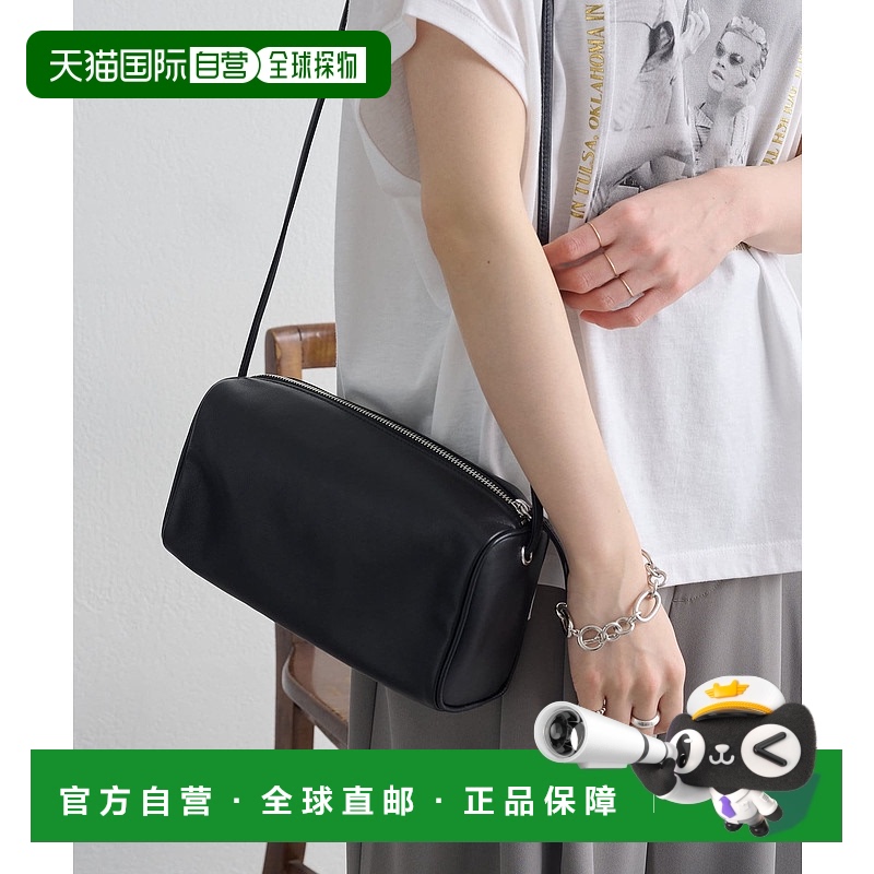 1h可退 日本直邮Omekashi 女士简约牛皮单肩包 OMS1051412A0001