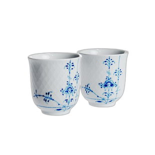 日本直邮Royal Copenhagen 皇家哥本哈根 Blue Palmette 杯 对 20