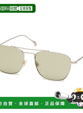 日本直邮古驰太阳镜眼镜 53 尺寸绿色银色男女 GUCCI GG1183S 004