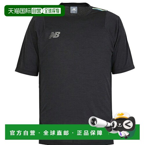 日本直邮New Balance Black Out 短袖T恤 MT62C3HU-BKH 花灰 接触