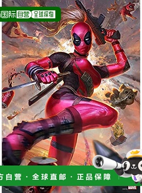 【日本直邮】Tenyo 新变种人 漫威拼图 1000片 (38.2x53.2cm)