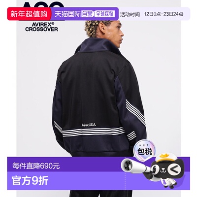 日本直邮AVIREX CROSSOVER TRACK JACKET [AV1129EM020377] 运动