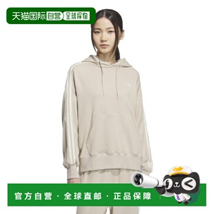 日本直邮adidas  Essentials Plus 3S French Terry 女士派克卫衣