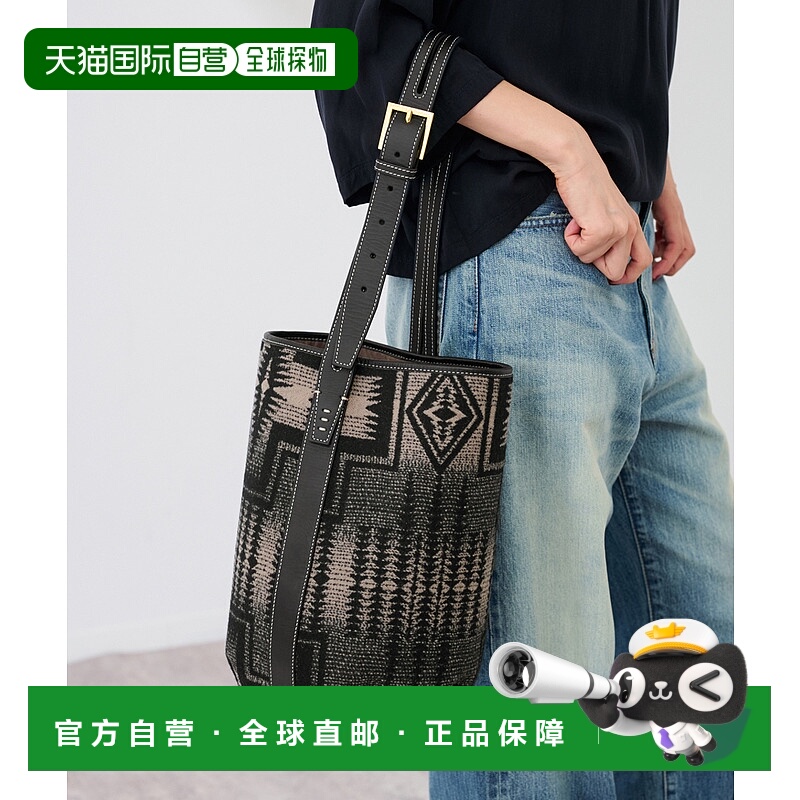 1h可退 日本直邮A VACATION 女装 别注 PENDLETON 联名编织感皮革