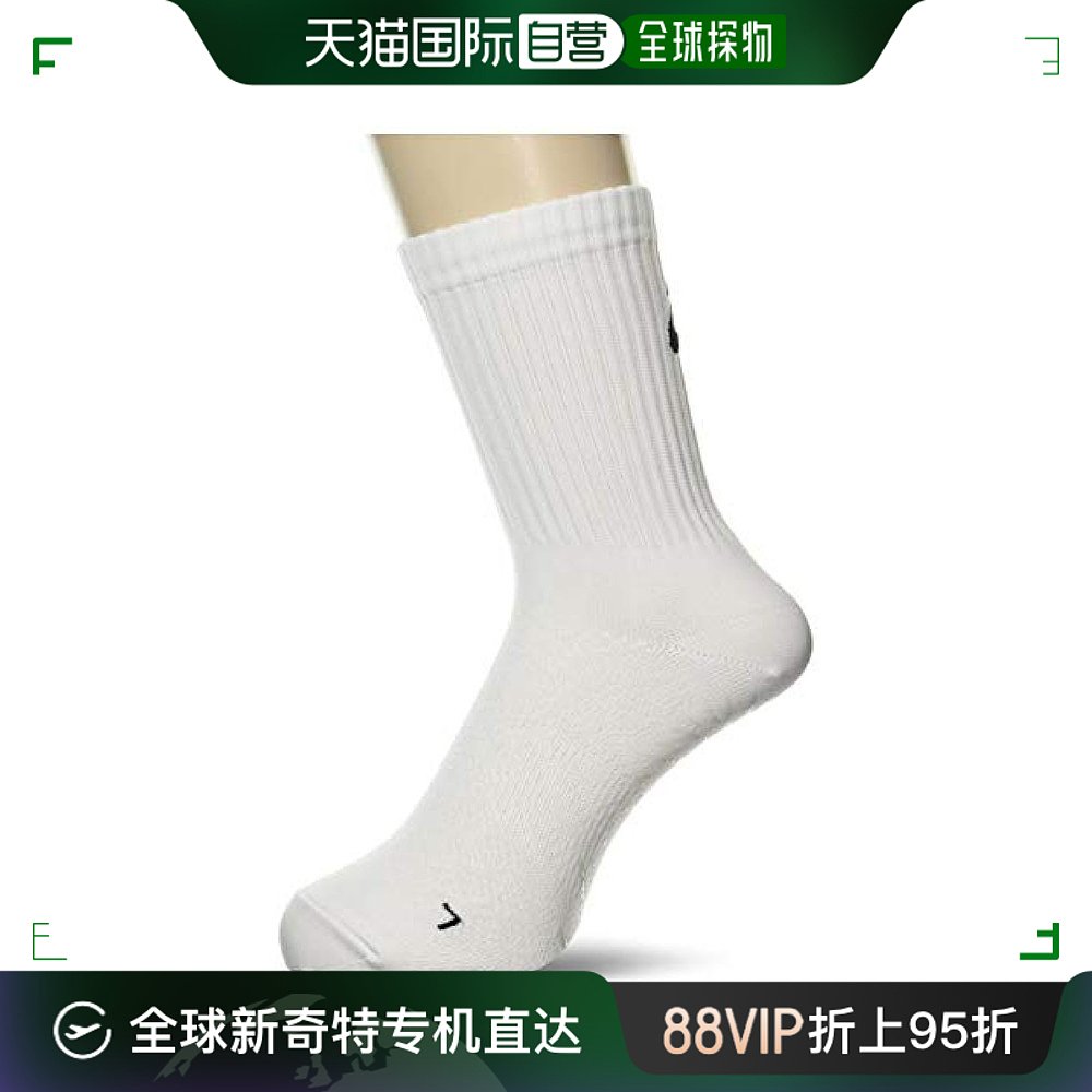 【日本直邮】ASICS 足球袜Grip Socks 3103A038 白色 L亚瑟士 运动包/户外包/配件 运动袜 原图主图