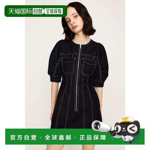 日本直邮SLY BICOLOR STITCH短连衣裙 [SL3994EW030052]