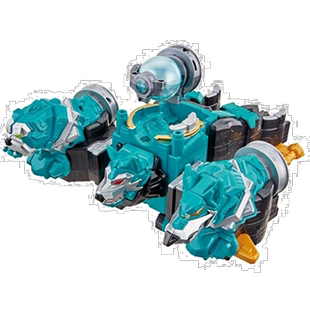 【日本直邮】万代宇宙战队九连王球玉合体111DX地狱犬航行者模型