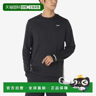 Reebok 166548 Vector 长袖T恤 黑色