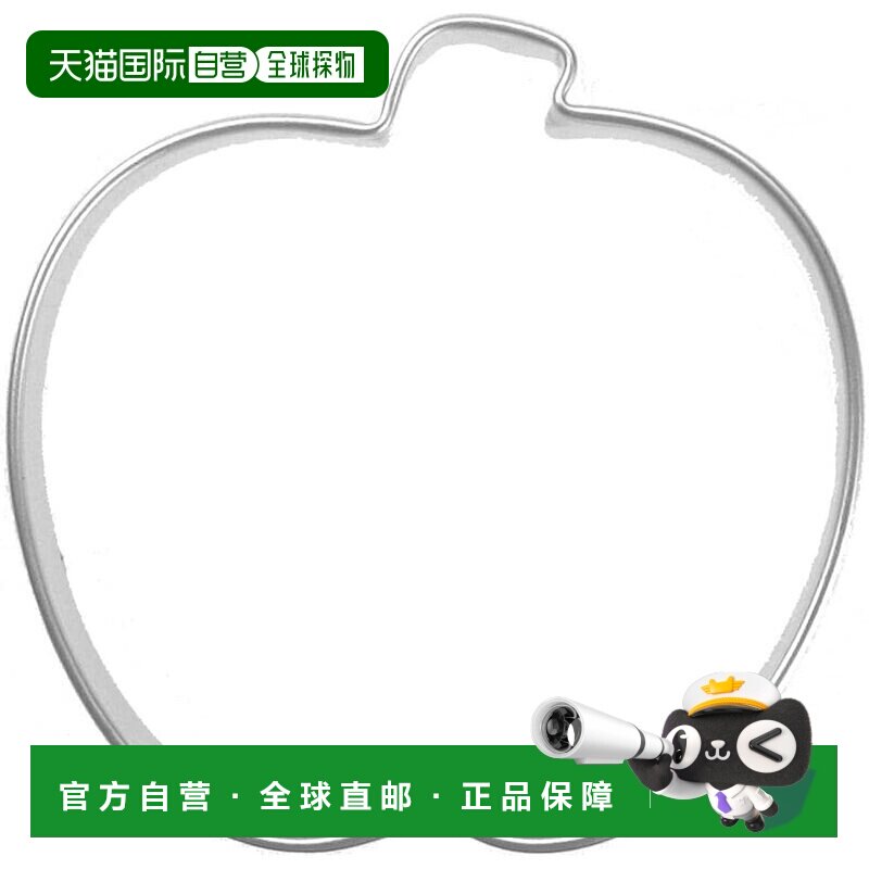 日本直邮Nagao 饼干模具 不锈钢苹果 1077