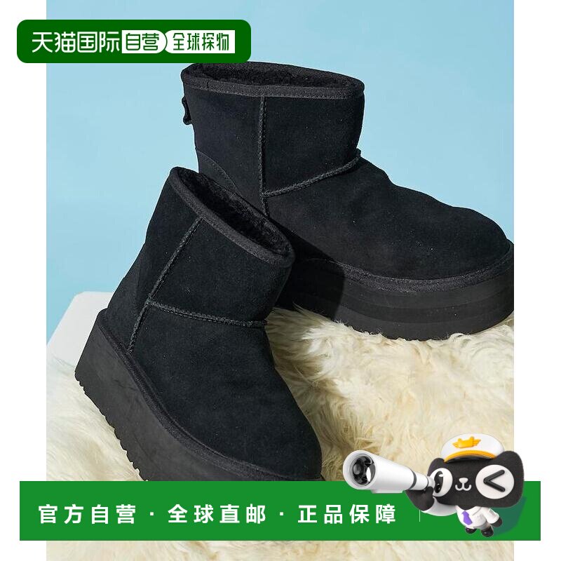 1h可退 日本直邮UGG 女士 经典加高靴型 短款羊皮靴 复古设计 137