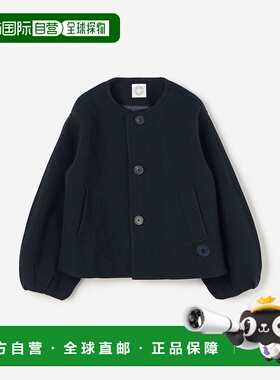 1h可退 日本直邮ORCIVAL 女装 短款无领夹克 宽松茧型设计  BSB25