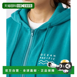 连帽拉链卫衣 1h可退 男女同款 Pacific 胸前刺绣Lo 日本直邮Ocean