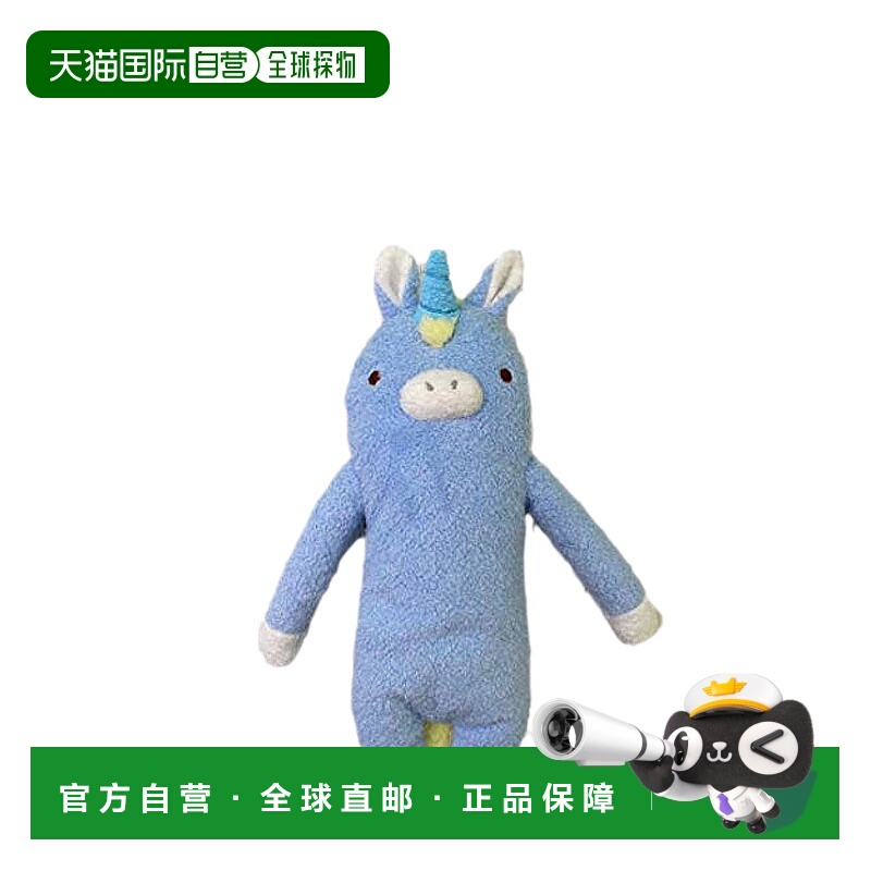 【日本直邮】SHINADA玩偶 蓝色颜色舒服清凉很强的安全随意挤压变