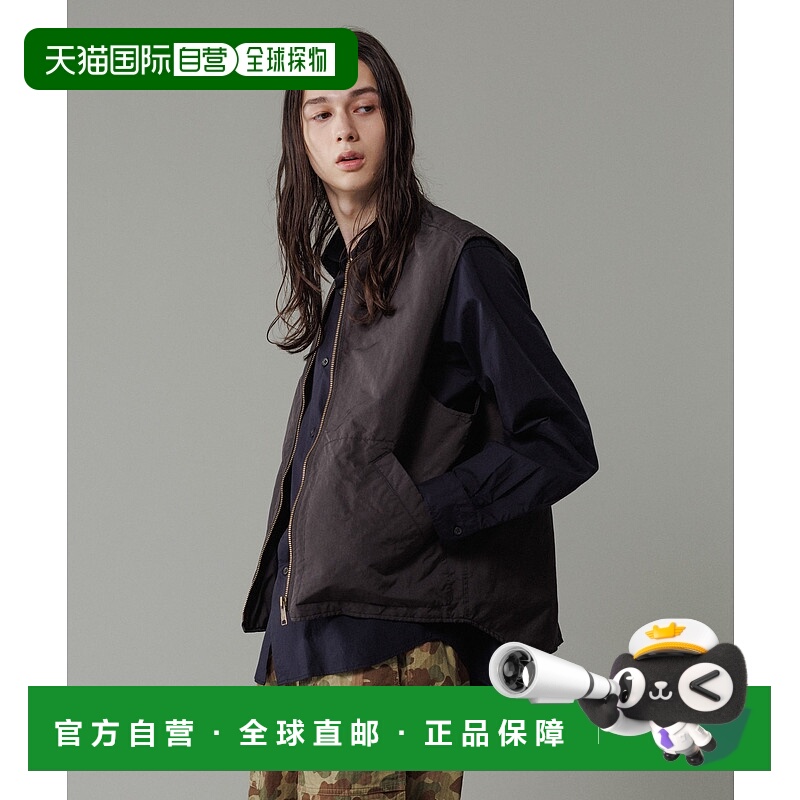 1h可退 日本直邮Adam et Rope' 男女同款小松二重织短拉链马甲 20