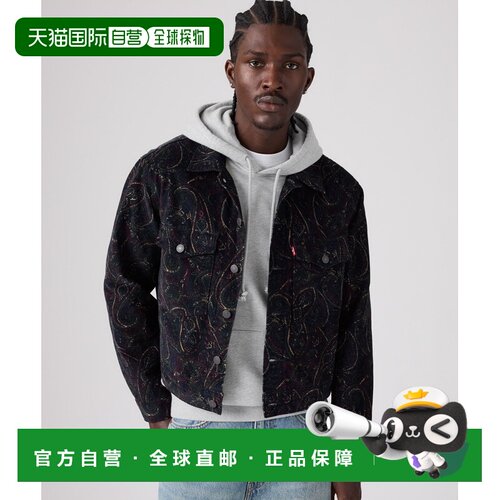 日本直邮Levi's 男装 宽松版型丹宁夹克 0010P0016【付后1h可退】