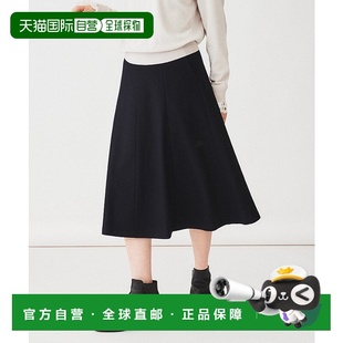 日本直邮UNTITLED Jarge针织羊毛半身裙长裙a字裙伞裙 Mild