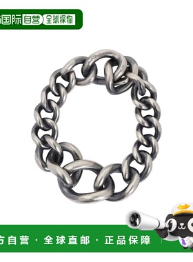 1h可退 日本直邮hum 男装 银色粗链手镯 设计感链条 MRBR11ML