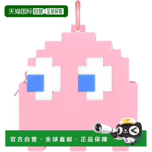 【日本直邮】Gourmandies 吃豆人硅胶人偶收纳袋 Pinky BPM-03D