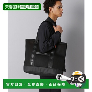 1h可退 日本直邮NUMERALS 男士LOGO设计大号托特包 318783斜挎包