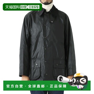 WAXED 日本直邮Barbour BEAUFORT mwx0017bk91 蜡涂层夹克男式