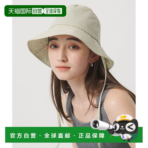 格纹帽 UV防护遮阳帽