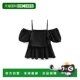 dk1200荷叶边泡泡袖 日本直邮日潮 peplum 衬衫 GRL 露肩
